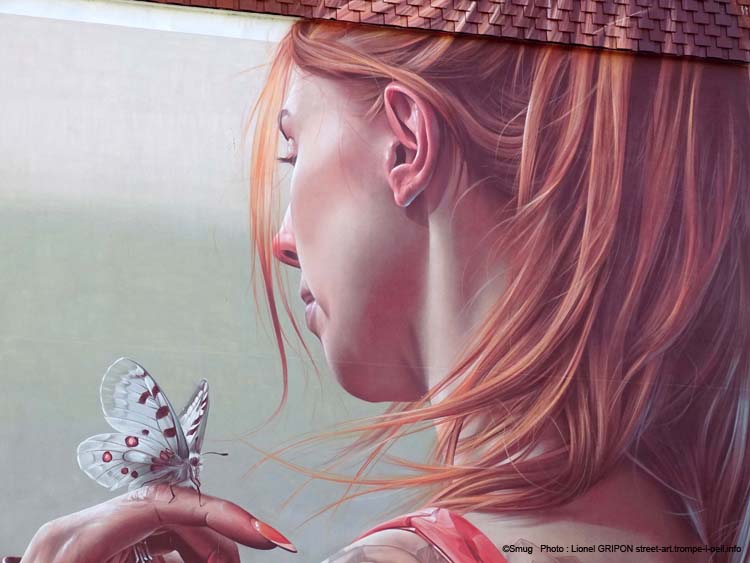 Belle et papillons