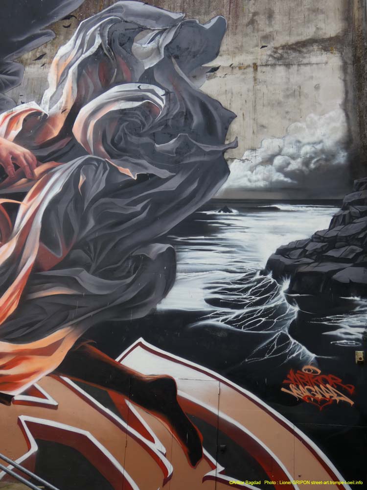 Ange graffeuse