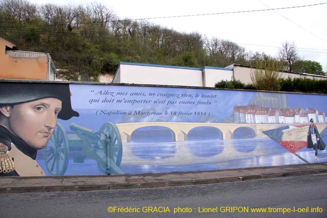 Napoléon à Montereau