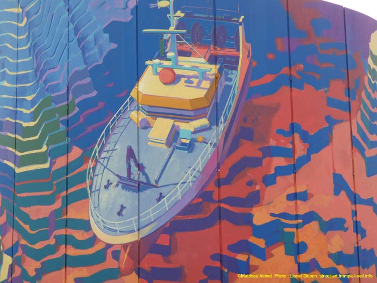 Bateau flottant