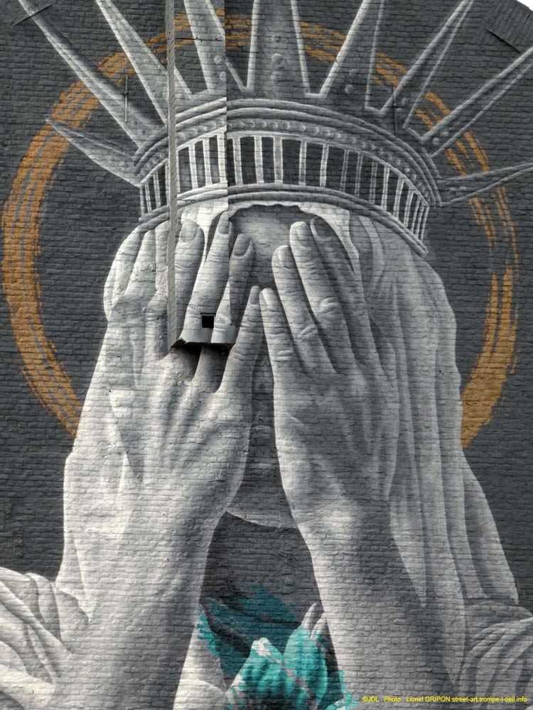La Liberté se masquant