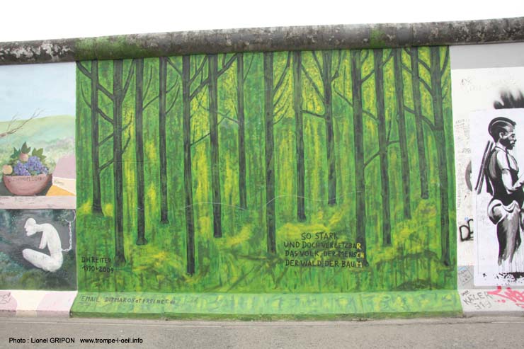 Le mur010 - la forêt