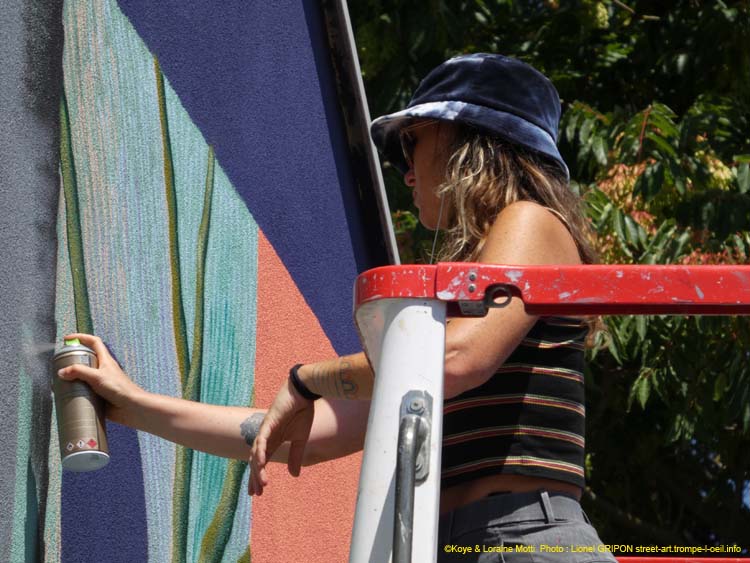 Perruches et végétaux