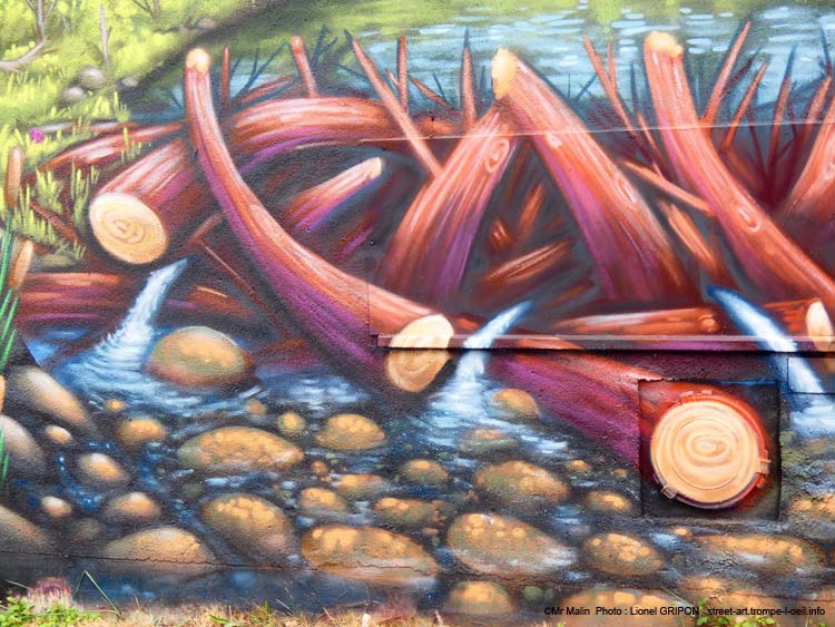 Castor graffeur