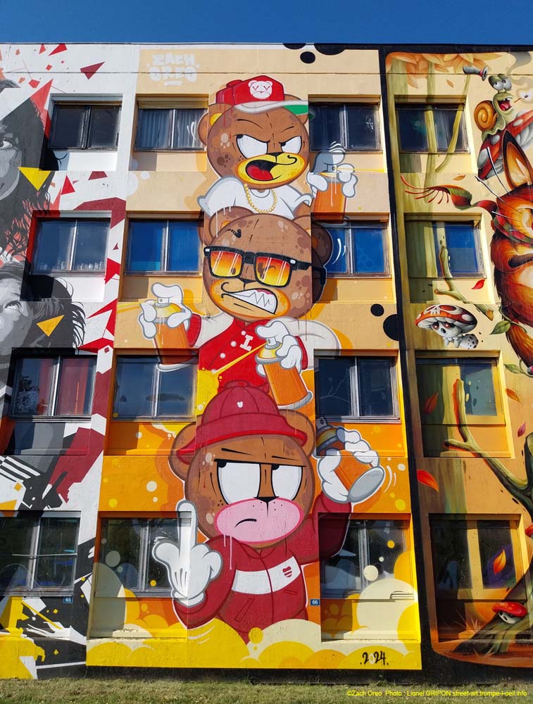 Totem de graffeurs