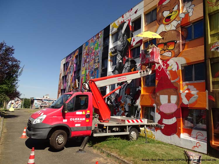 Totem de graffeurs