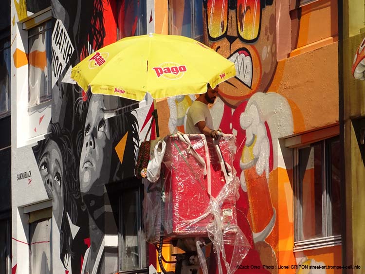 Totem de graffeurs