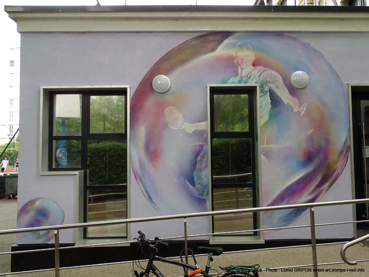 Bulles et sportifs