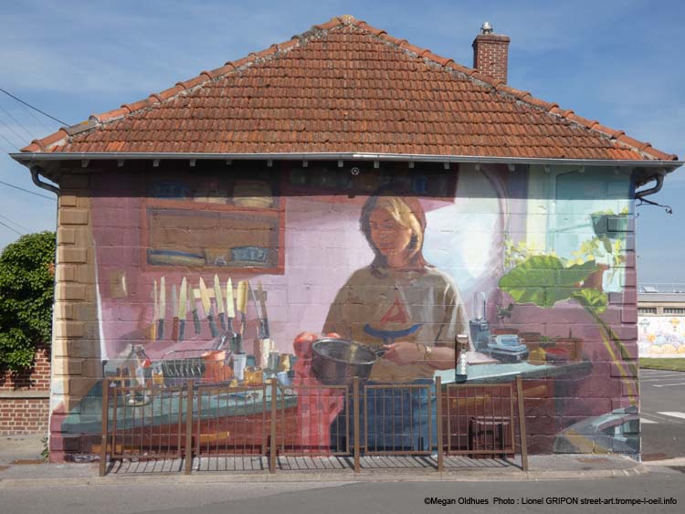 Femme en cuisine