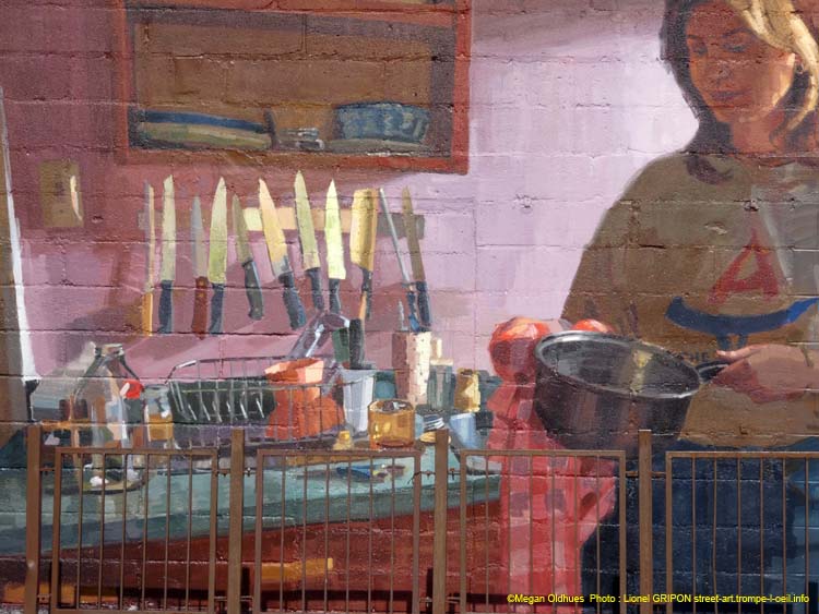 Femme en cuisine