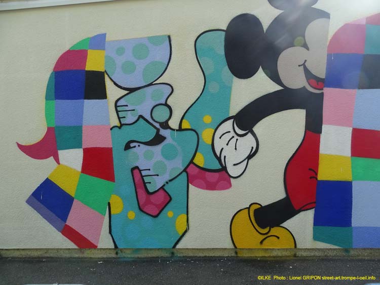 Mickey et Snoopy