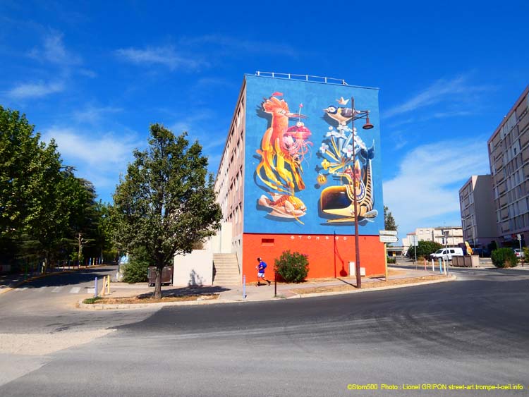 Cachalot et oiseaux