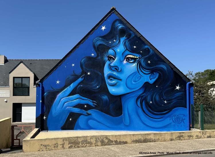 Dame en Bleu