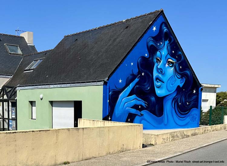 Dame en Bleu