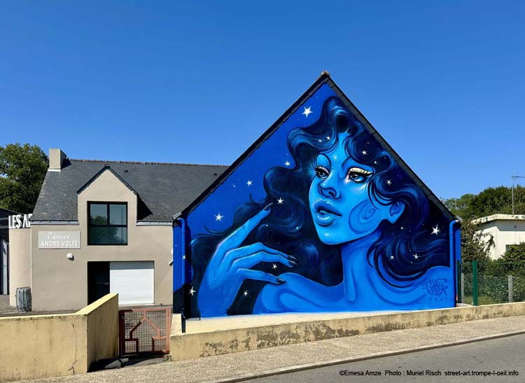 Dame en Bleu