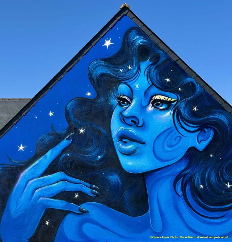 Dame en Bleu