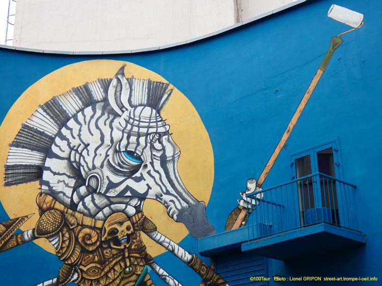Zèbre graffeur
