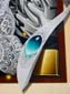 Papillon en dentelle