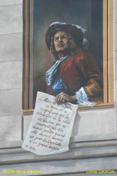 Fresque des québécois - Comte de Frontenac
