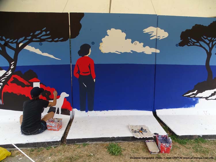 Bloc béton-151 Celeste