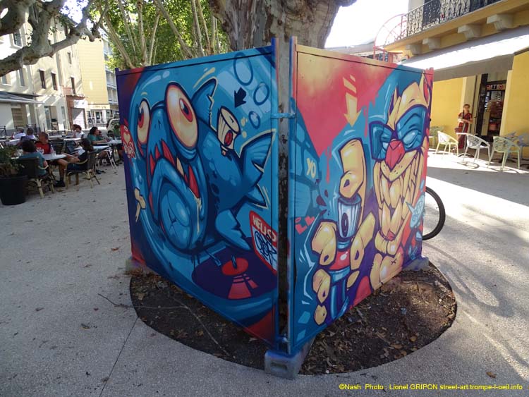 Animaux graffeurs