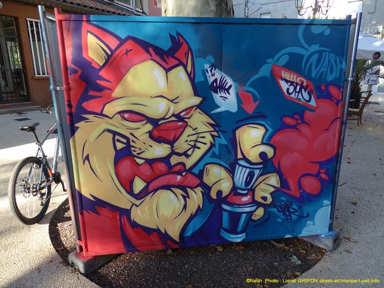 Animaux graffeurs