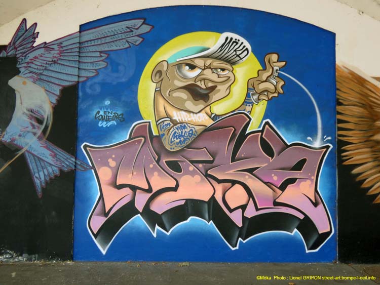 Graffeur à casquette