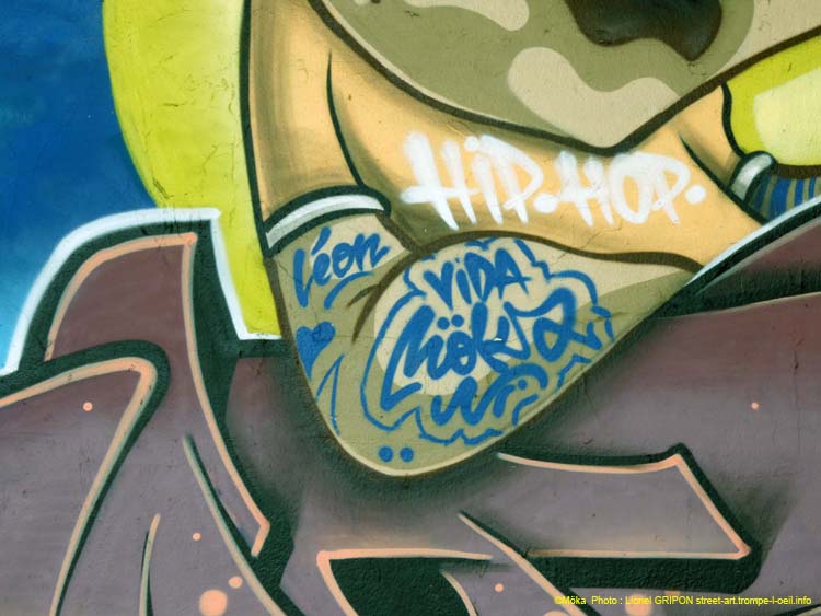 Graffeur à casquette