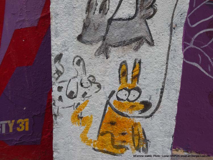 Défilé de personnages