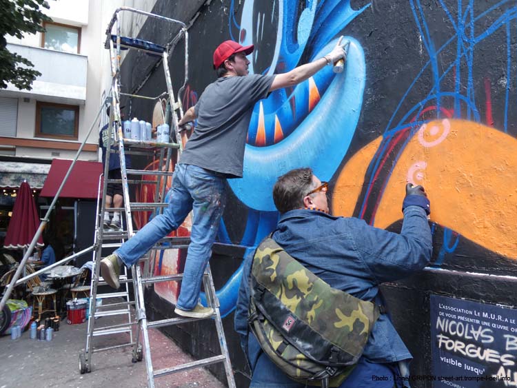 Le mur-187 Trio