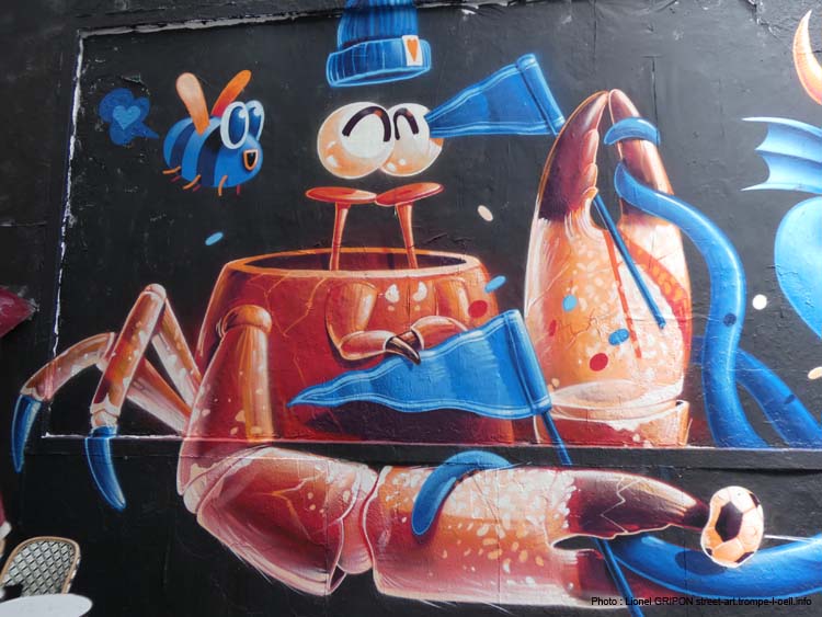 Le mur-187 Trio