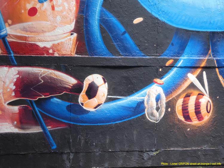 Le mur-187 Trio