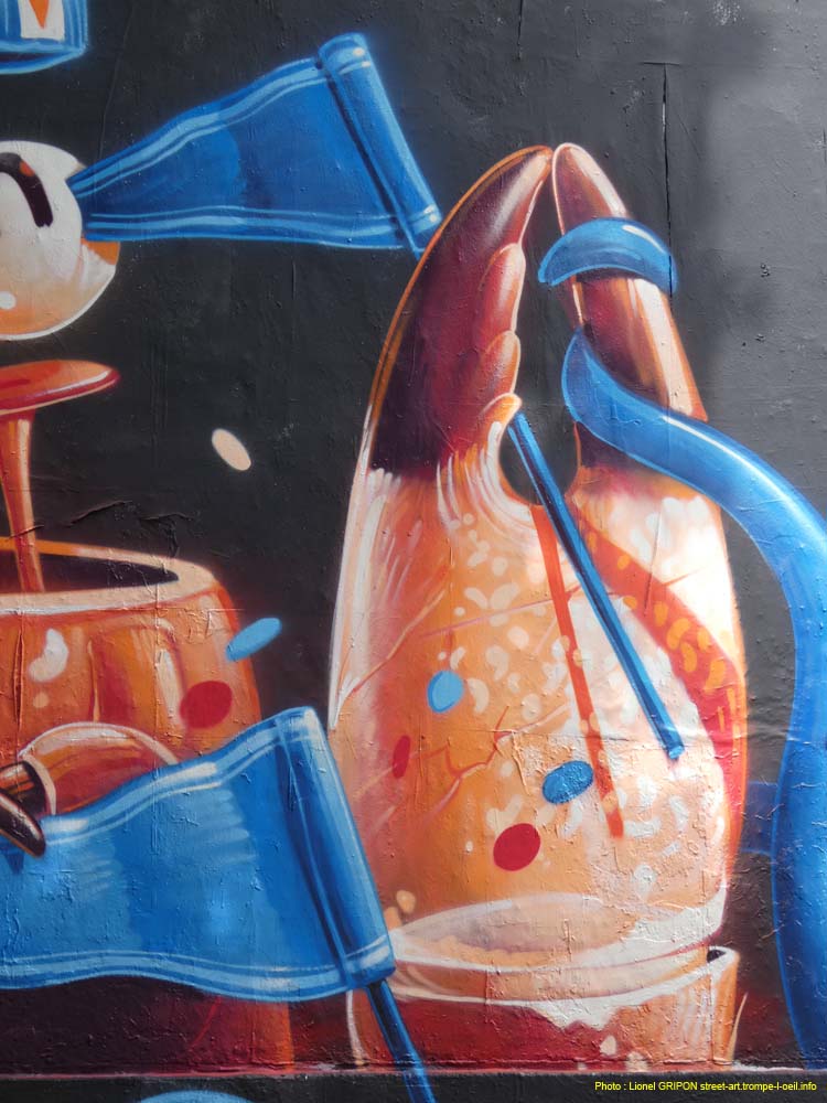 Le mur-187 Trio
