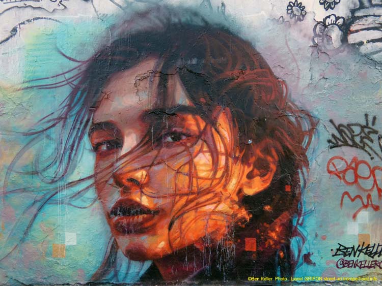 Cheveux dans le vent