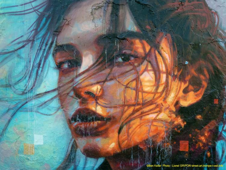 Cheveux dans le vent