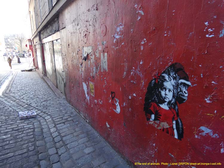 Fillette et chimpanzé-06