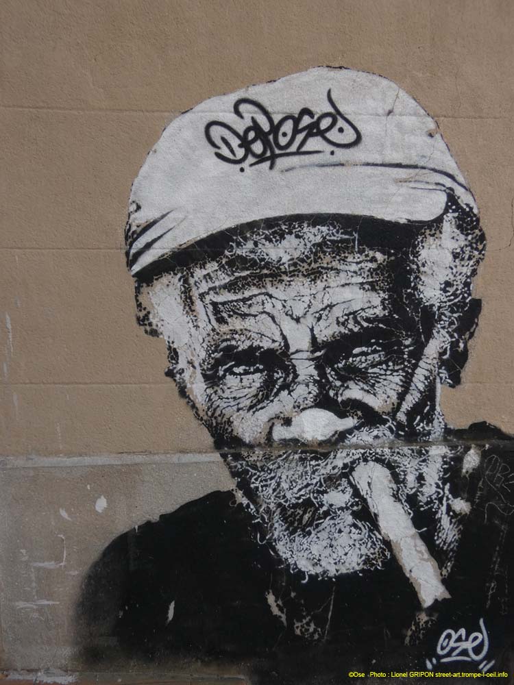 Vieil homme au cigare