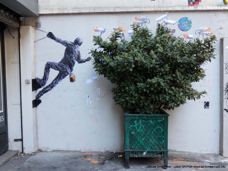 Graffeur anti-caméras