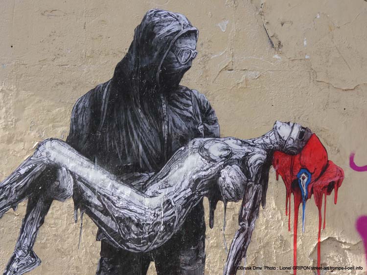 Graffeur et Marianne