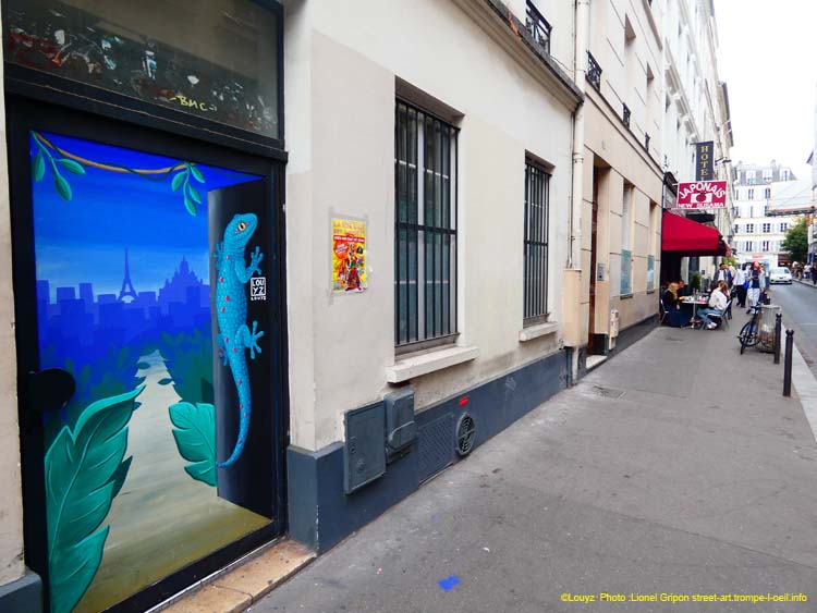 Porte sur Paris