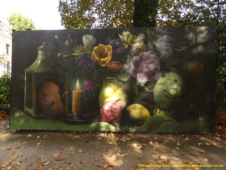 Nature morte et bébêtes