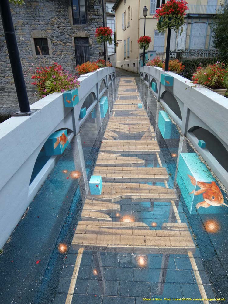 Passerelle dangereuse