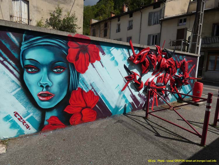 Belle et insecte