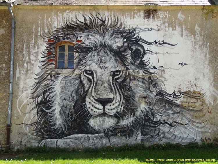 Roi lion N&B