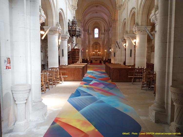 Chemin coloré