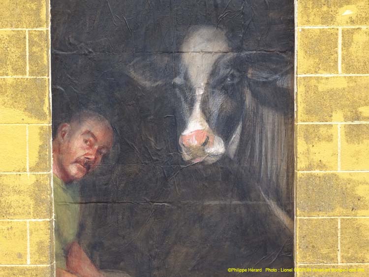 La vache et Philippe