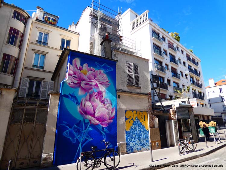 Rose et Pivoine