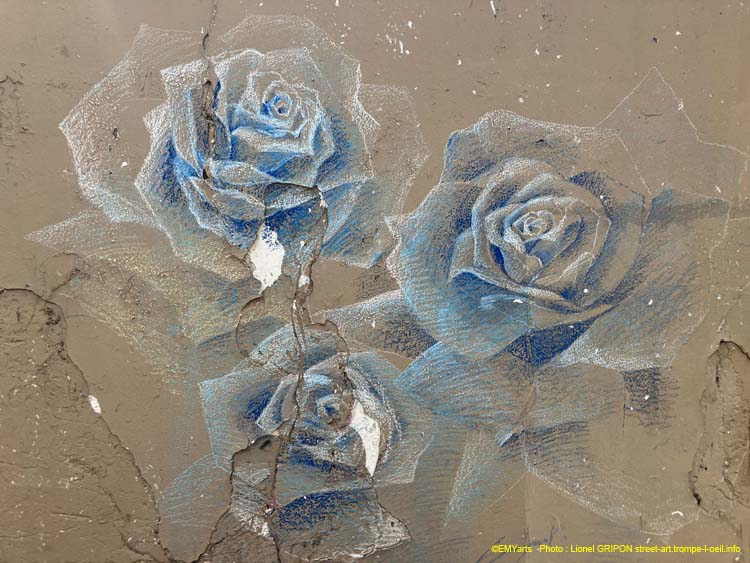 Roses bleues