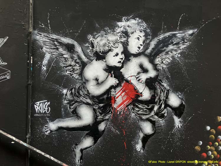 Petits anges graffeurs