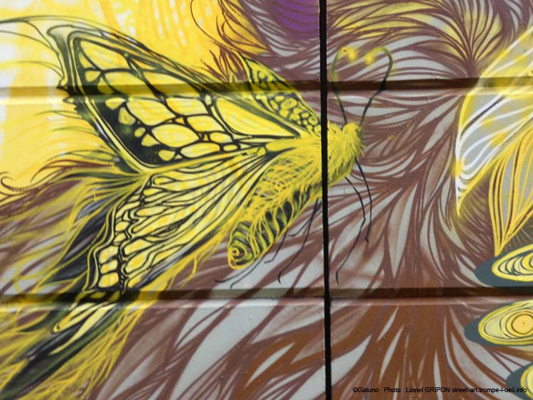 Gorille et papillons